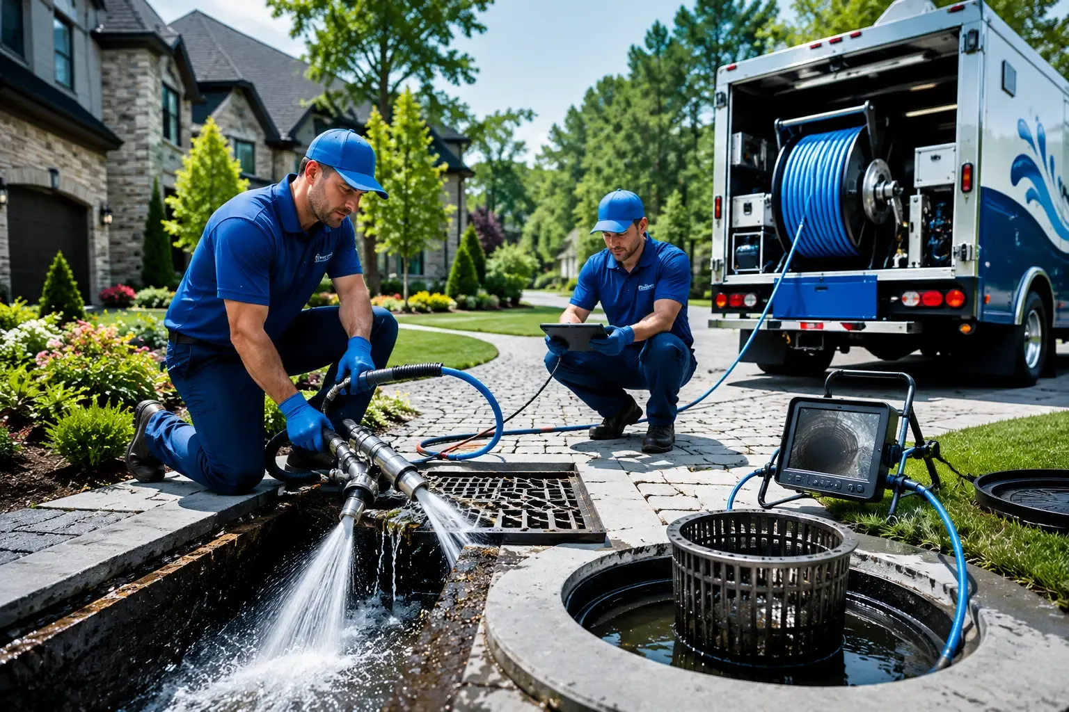 Local outdoor drain cleaning professionals in Pineville, LA